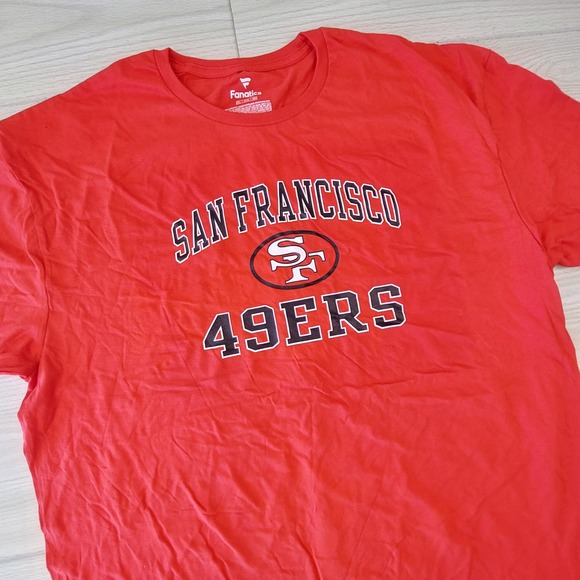 Fanatics Other - San Francisco 49ers T-Shirt Mens 2XL Red NFL Football Fanatics Athletic Spoets
